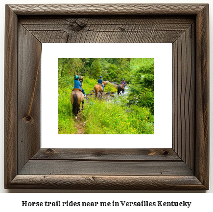 horse trail rides near me in Versailles, Kentucky